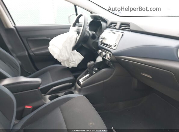 3N1CN8EV1PL838426 2023 NISSAN VERSA Белый Вид салона спереди