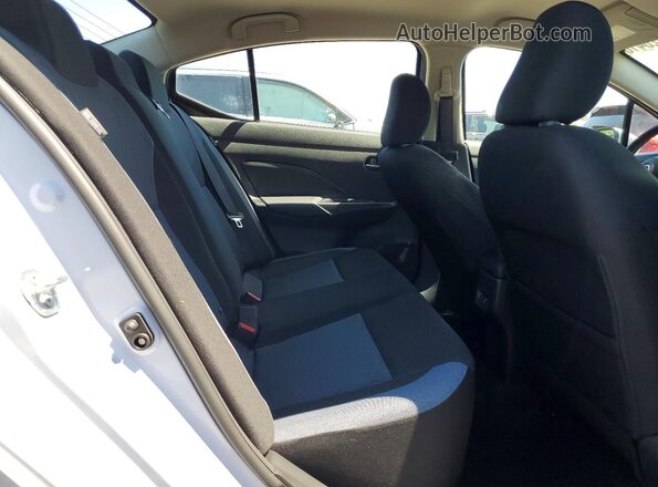 3N1CN8EV1SL860077 2025 NISSAN VERSA Белый Вид задних сидений