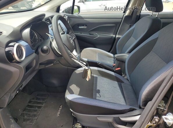 3N1CN8EV1SL876232 2025 NISSAN VERSA Black Вид салону спереду