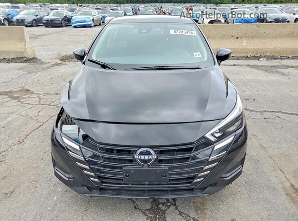 3N1CN8EV1SL876232 2025 NISSAN VERSA Black Вид спереду