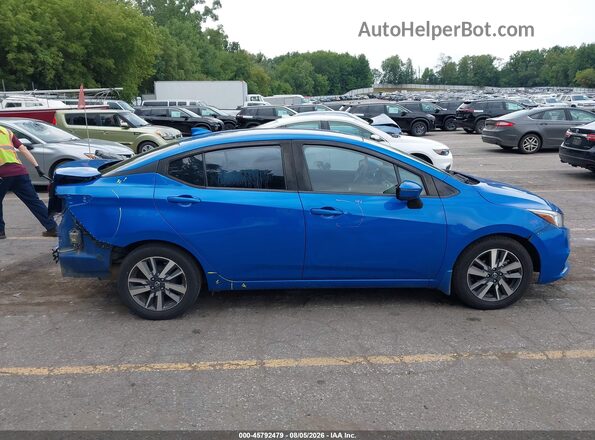 3N1CN8EV2LL815084 2020 NISSAN VERSA Blue 360 interior view