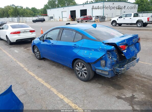 3N1CN8EV2LL815084 2020 NISSAN VERSA Blue Rear left