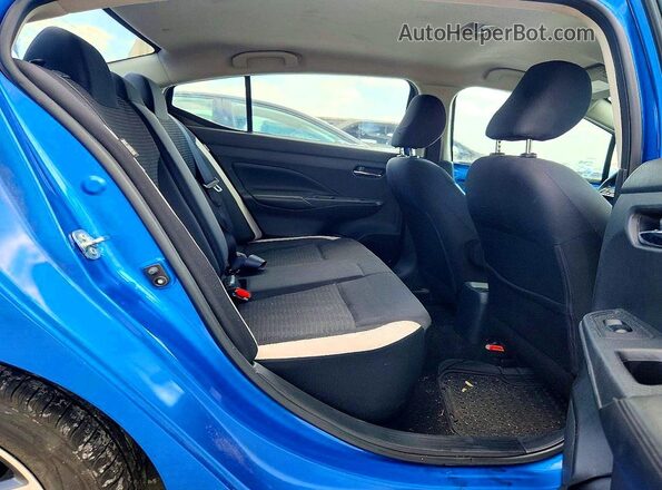 3N1CN8EV2LL859828 2020 NISSAN VERSA Синий Вид задних сидений