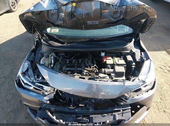 3N1CN8EV2ML807844 2021 NISSAN VERSA Серый Вид сзади
