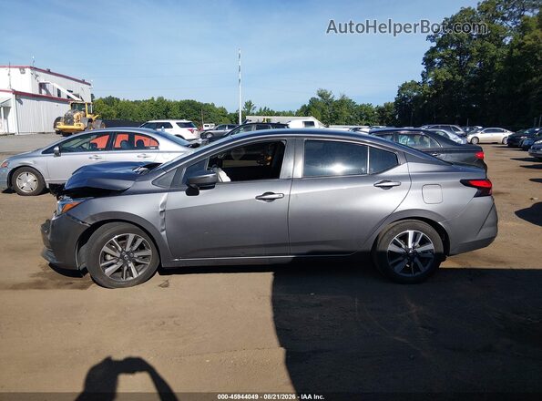 3N1CN8EV2ML807844 2021 NISSAN VERSA Серый Панорамный вид салона 360°