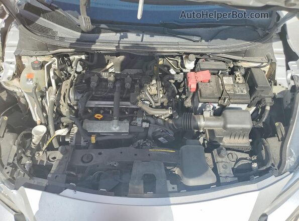 3N1CN8EV2ML851312 2021 NISSAN VERSA Silver Widok wnętrza z tyłu