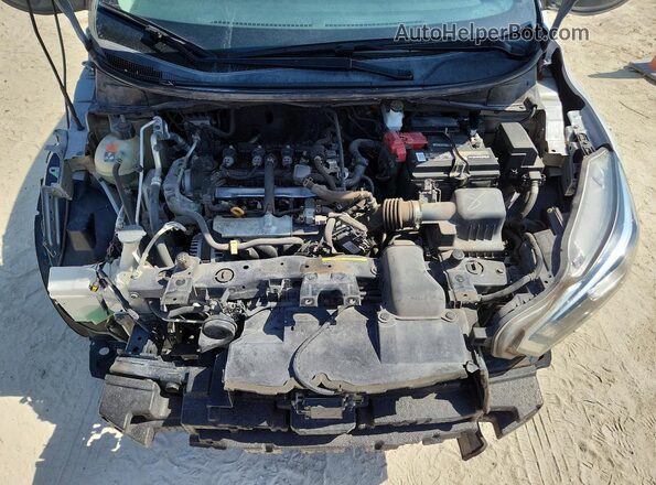3N1CN8EV2ML918457 2021 NISSAN VERSA Silver Սալոնի հետևի տեսք
