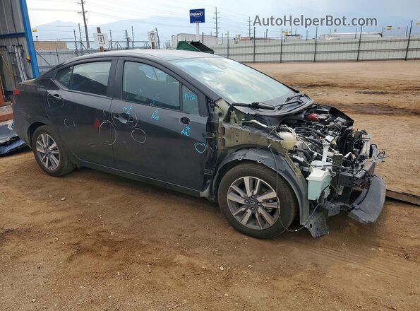 3N1CN8EV2PL862878 2023 NISSAN VERSA Black Передня права чверть
