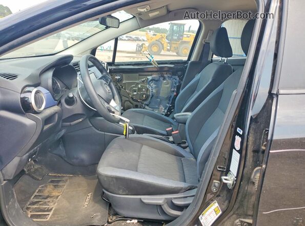 3N1CN8EV2PL862878 2023 NISSAN VERSA Black Вид салону спереду