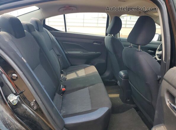 3N1CN8EV2PL862878 2023 NISSAN VERSA Black Вид задніх сидінь