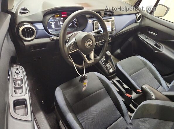 3N1CN8EV2RL911659 2024 NISSAN VERSA Silver Առջևի վահանակի տեսք