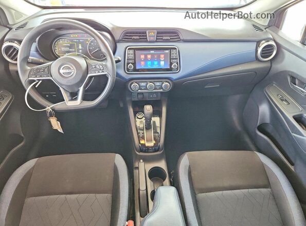 3N1CN8EV2SL839397 2025 NISSAN VERSA Gray Вид панелі приладів