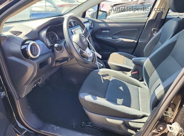 3N1CN8EV2SL857026 2025 NISSAN VERSA Black Vista interior delantera