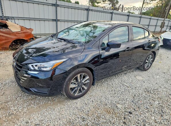 3N1CN8EV2SL885327 2025 NISSAN VERSA Black უკანა მარჯვენა