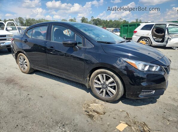 3N1CN8EV3LL811769 2020 NISSAN VERSA Черный Передняя правая четверть