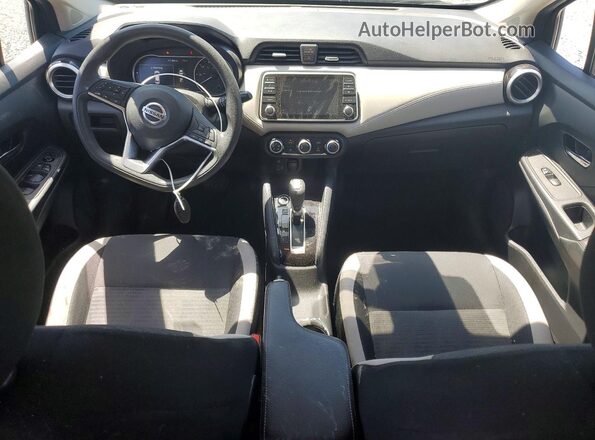 3N1CN8EV3LL895284 2020 NISSAN VERSA Red Dashboard view