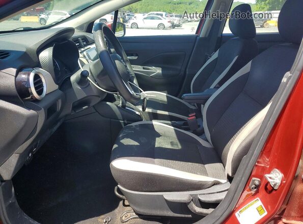 3N1CN8EV3LL895284 2020 NISSAN VERSA Red Front interior view