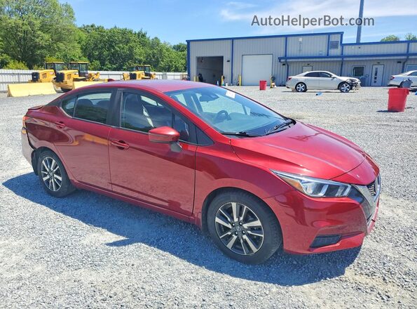 3N1CN8EV3LL895284 2020 NISSAN VERSA Red Front right
