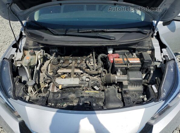 3N1CN8EV3ML881144 2021 NISSAN VERSA Silver Rear interior view