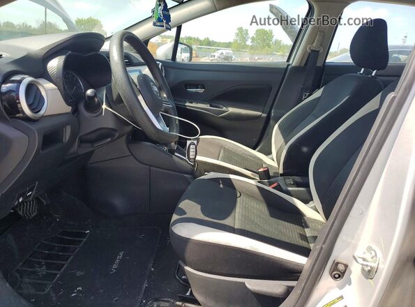 3N1CN8EV3ML881144 2021 NISSAN VERSA Silver Front interior view