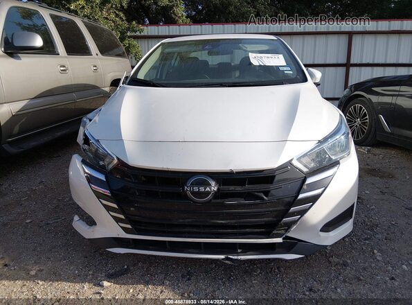 3N1CN8EV3RL901660 2024 NISSAN VERSA White Սարքավորումների վահանակի տեսք