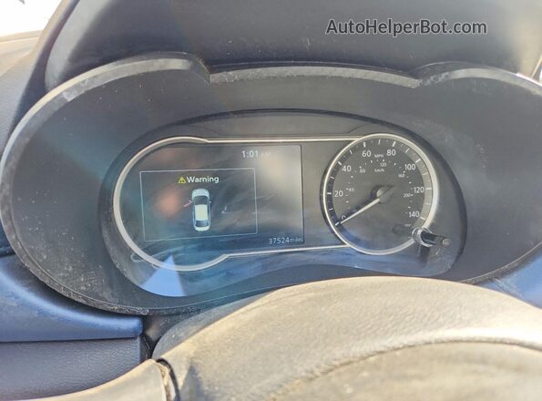 3N1CN8EV3SL812581 2025 NISSAN VERSA Gray Widok zestawu wskaźników