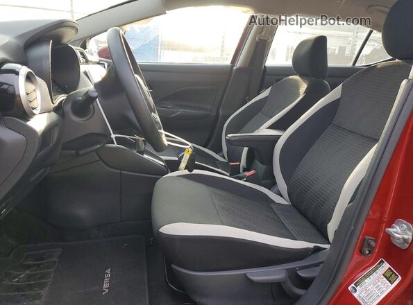3N1CN8EV4LL844599 2020 NISSAN VERSA Red 