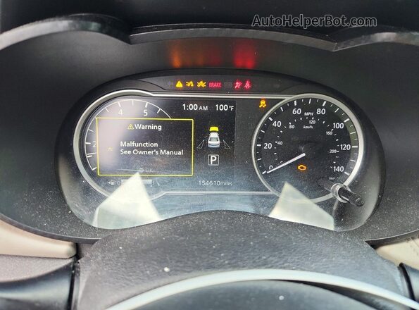 3N1CN8EV4LL865954 2020 NISSAN VERSA Серебряный Вид щитка приборов