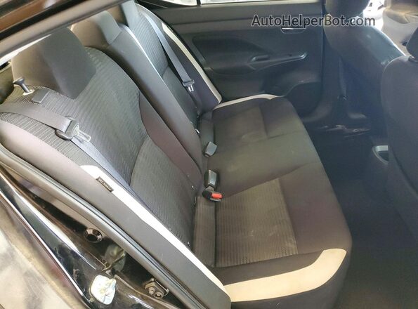 3N1CN8EV4ML853482 2021 NISSAN VERSA Black უკანა სავარძლების ხედი