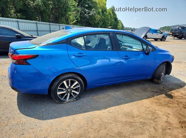 3N1CN8EV4ML861209 2021 NISSAN VERSA Синий Задняя правая четверть
