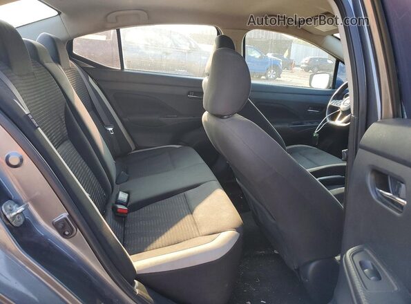 3N1CN8EV4ML867320 2021 NISSAN VERSA Gray Rear seats view