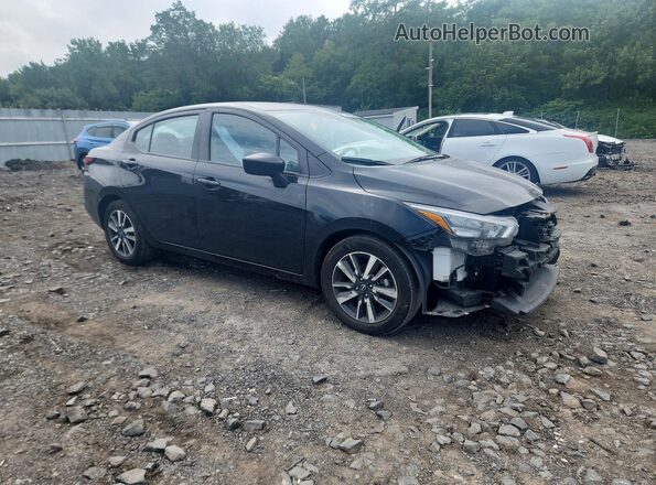 3N1CN8EV4SL842785 2025 NISSAN VERSA Черный Передняя правая четверть