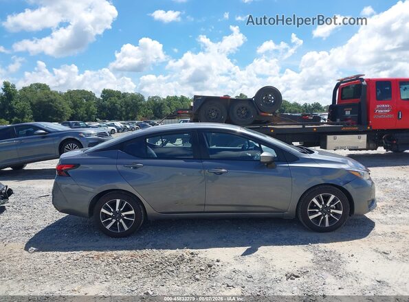 3N1CN8EV4SL853155 2025 NISSAN VERSA Gray Widok wnętrza z tyłu