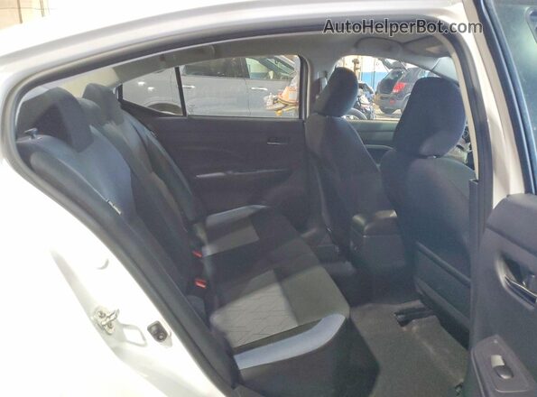 3N1CN8EV4SL871204 2025 NISSAN VERSA White უკანა სავარძლების ხედი