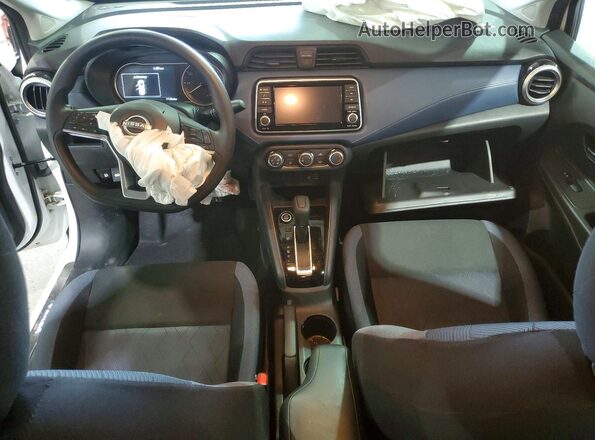 3N1CN8EV4SL871204 2025 NISSAN VERSA White წინა პანელის ხედი