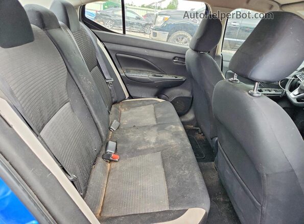 3N1CN8EV5LL836527 2020 NISSAN VERSA Blue Widok tylnych siedzeń