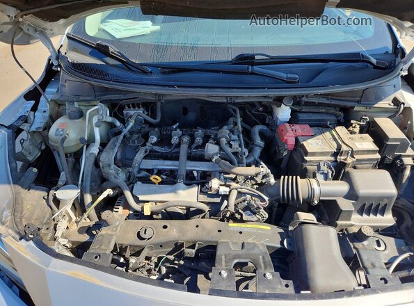 3N1CN8EV5ML812441 2021 NISSAN VERSA Серебряный Вид задней части салона