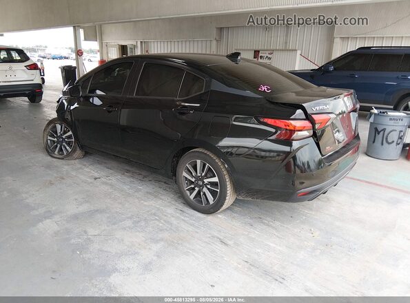 3N1CN8EV5ML822869 2021 NISSAN VERSA Black Rear left