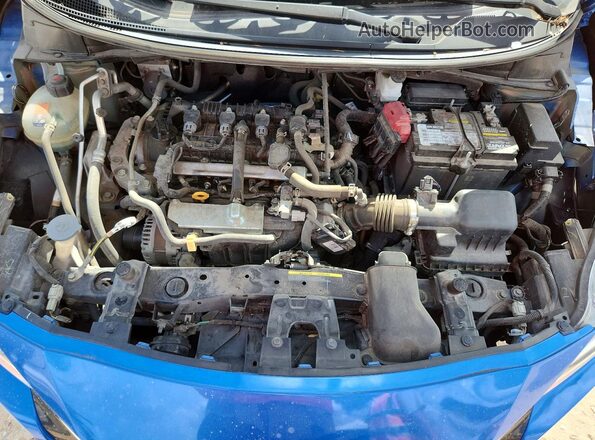 3N1CN8EV5ML863955 2021 NISSAN VERSA Blue Սալոնի հետևի տեսք