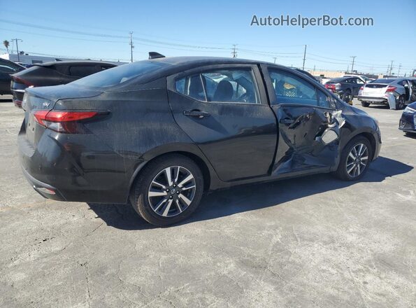3N1CN8EV5ML874583 2021 NISSAN VERSA Black Задня права чверть