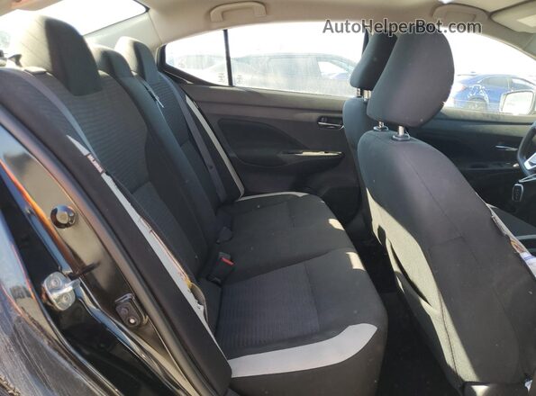 3N1CN8EV5ML874583 2021 NISSAN VERSA Black Вид задніх сидінь
