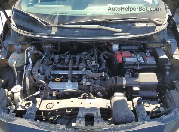 3N1CN8EV5ML874583 2021 NISSAN VERSA Black Вид задньої частини салону