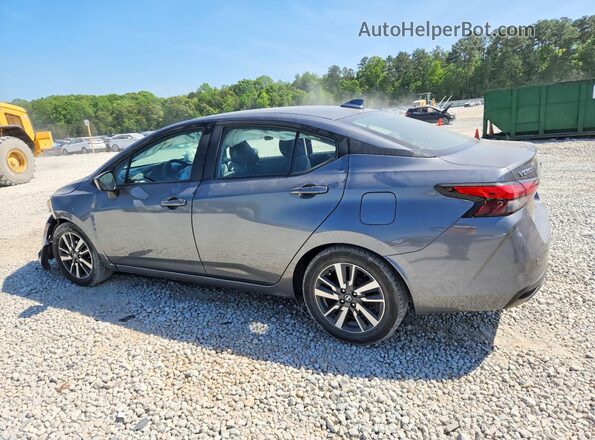 3N1CN8EV5ML890296 2021 NISSAN VERSA Gray Trasero izquierdo