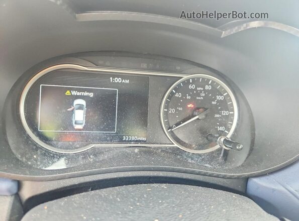 3N1CN8EV5RL895151 2024 NISSAN VERSA Gray Вид щитка приладів
