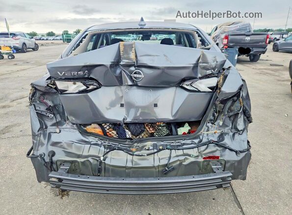 3N1CN8EV5RL895151 2024 NISSAN VERSA Gray Вид ззаду