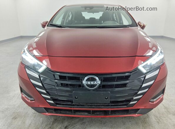 3N1CN8EV5SL882017 2025 NISSAN VERSA Burgundy Front view