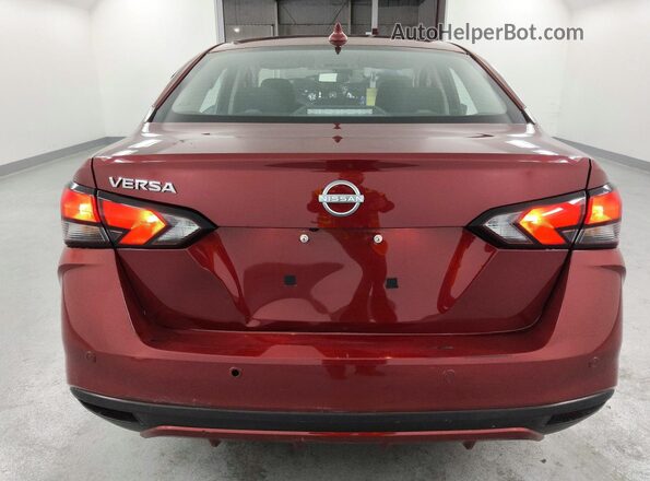 3N1CN8EV5SL882017 2025 NISSAN VERSA Burgundy Rear view