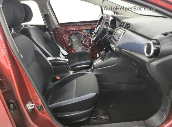 3N1CN8EV5SL882017 2025 NISSAN VERSA Burgundy 