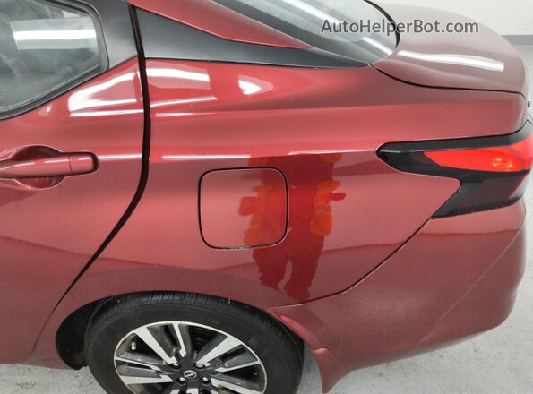 3N1CN8EV5SL882017 2025 NISSAN VERSA Burgundy 