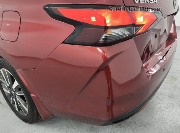 3N1CN8EV5SL882017 2025 NISSAN VERSA Burgundy 